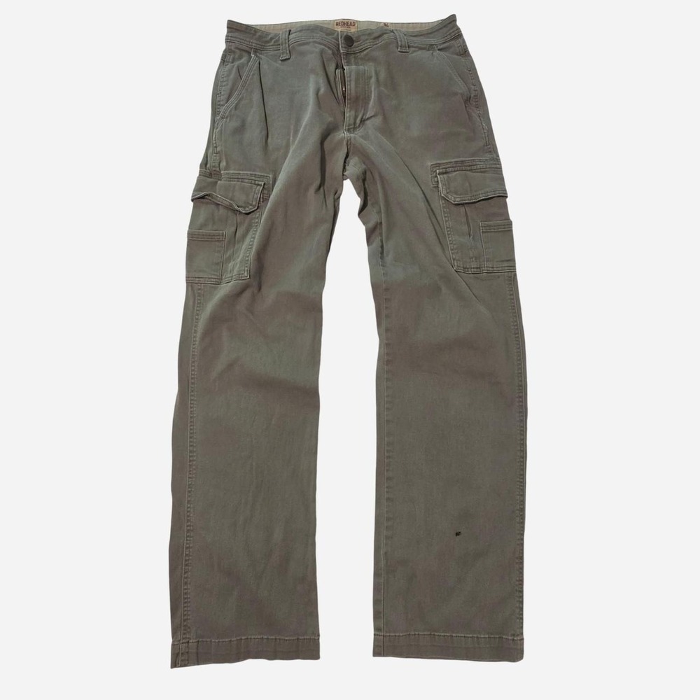 RedHead Men's Gray Green Utility Cargo Pants